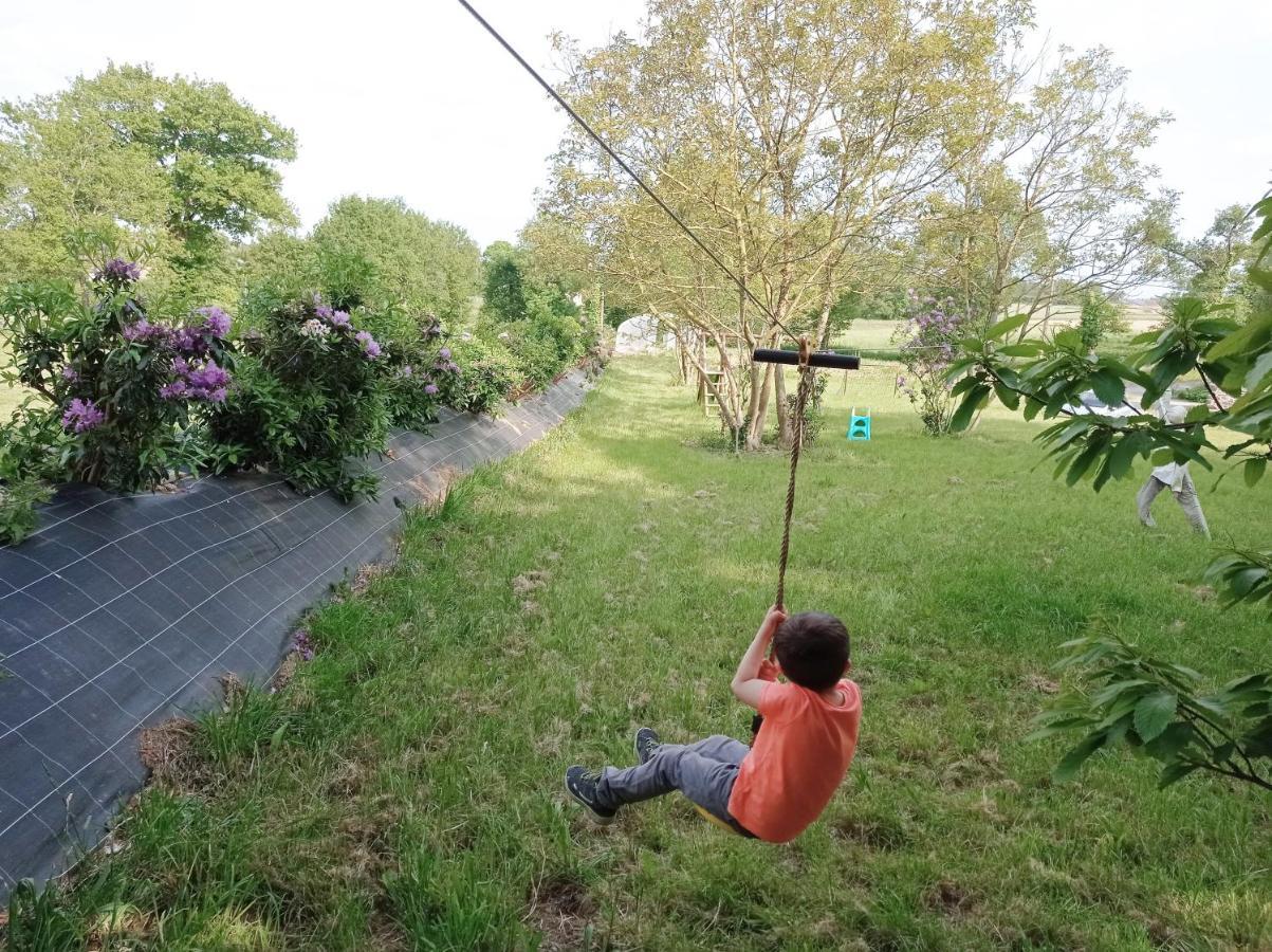 Gite Oust Au Lit Saint-Vincent-sur-Oust ภายนอก รูปภาพ
